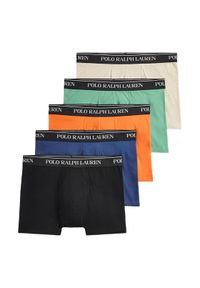 Polo Ralph Lauren Komplet 5 par bokserek 714864292020 Kolorowy. Materiał: bawełna. Wzór: kolorowy