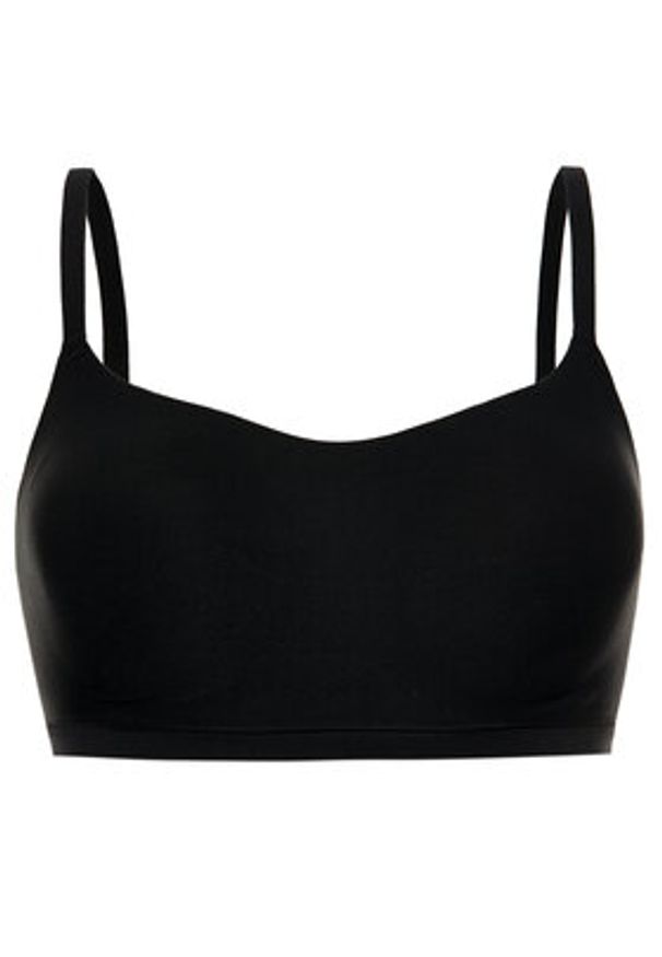 Chantelle Biustonosz top Soft Stretch C16A20 Czarny. Kolor: czarny. Materiał: syntetyk