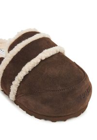 Inuikii Klapki Chunky Loafer 1011.005.0031 Brązowy. Kolor: brązowy. Materiał: zamsz, skóra #3