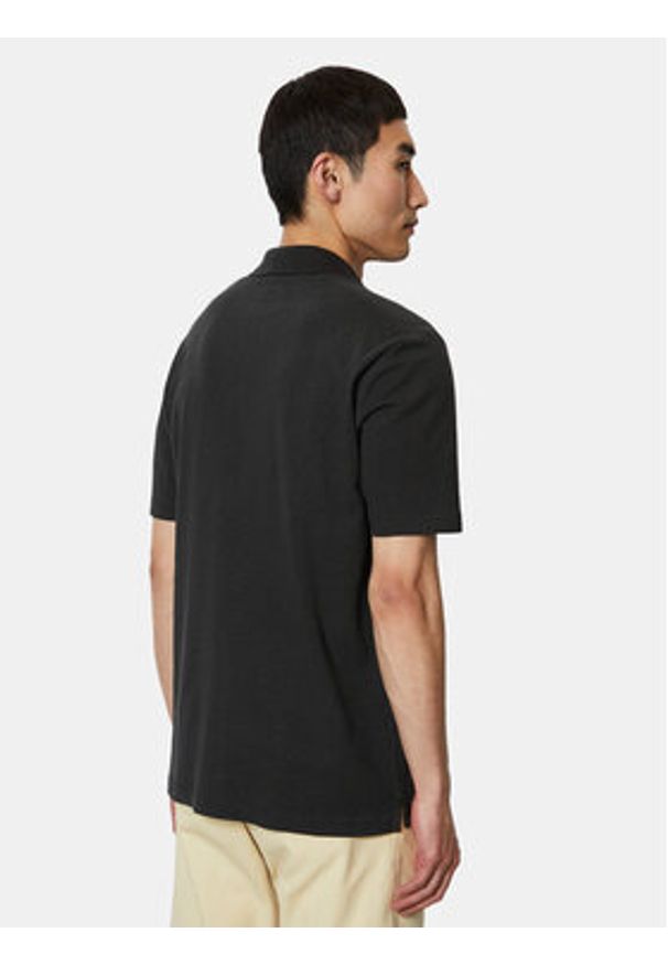 Marc O'Polo Polo M23 2091 53026 Czarny Regular Fit. Typ kołnierza: polo. Kolor: czarny. Materiał: bawełna