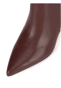 Nine West Botki WFA2784-1 Brązowy. Kolor: brązowy. Materiał: materiał #5