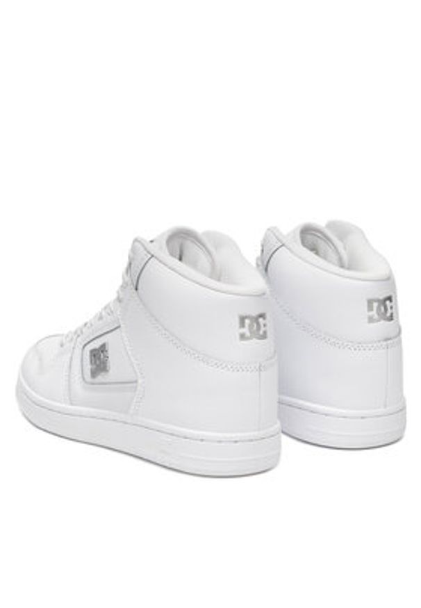 DC Sneakersy MANTECA 4 HI ADJS100164-WS4 Biały. Kolor: biały. Materiał: skóra