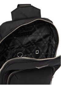 Guess Saszetka HMBEHN P5426 Czarny. Kolor: czarny. Materiał: materiał #6