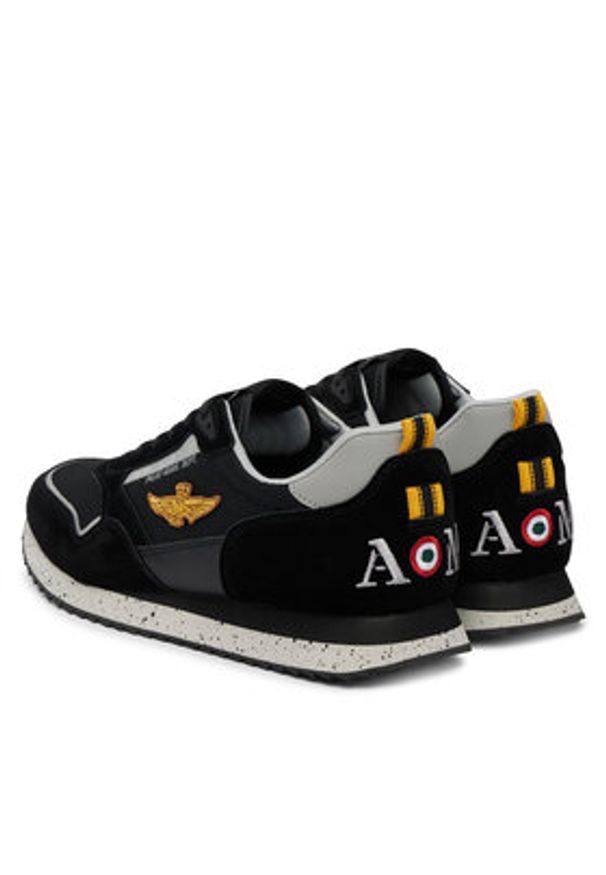 Aeronautica Militare Sneakersy 261SC0288UCT03545 Czarny. Kolor: czarny. Materiał: materiał