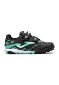 Buty piłkarskie dla dzieci Joma Powerfull TF JR. Kolor: czarny. Sport: piłka nożna