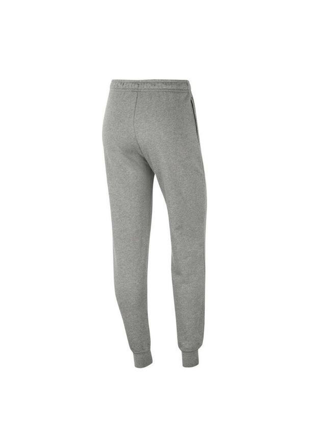 Nike - Spodnie Do Biegania Park 20 Fleece Dla Kobiet. Kolor: szary. Sport: turystyka piesza