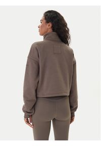 GIRLFRIEND COLLECTIVE - Girlfriend Collective Bluza Vega 2024 Beżowy Relaxed Fit. Kolor: beżowy. Materiał: syntetyk #5