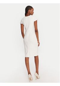 Rinascimento Sukienka koktajlowa CFC0125515003 Biały Slim Fit. Kolor: biały. Materiał: syntetyk. Styl: wizytowy #2