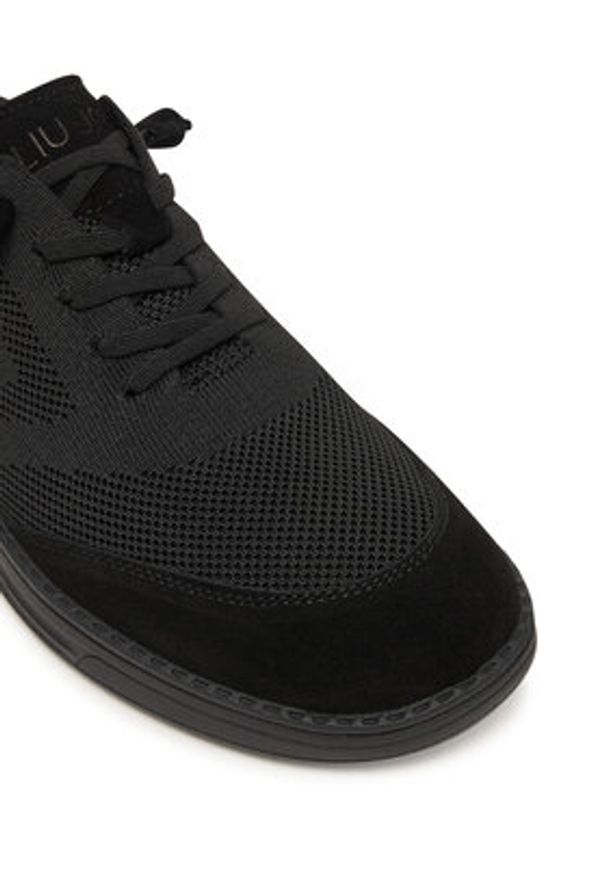 Liu Jo Sneakersy Riva 09 7G5017 TX145 S1040 Czarny. Kolor: czarny. Materiał: materiał
