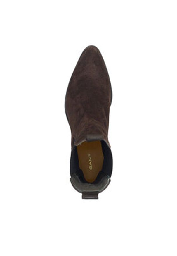 GANT - Gant Sztyblety 31553093 Brązowy. Kolor: brązowy. Materiał: zamsz, skóra