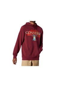 odzież Męskie Converse. Kolor: czerwony. Sport: skateboard #1