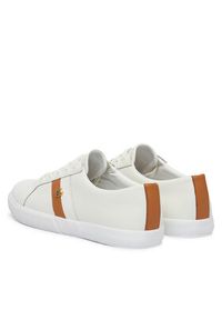 Lauren Ralph Lauren - LAUREN RALPH LAUREN Sneakersy 802925365011 Biały. Kolor: biały. Materiał: skóra #3