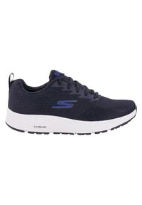 skechers - Buty do biegania męskie Skechers GO Run. Zapięcie: sznurówki. Kolor: czarny. Materiał: materiał, syntetyk, tkanina. Szerokość cholewki: normalna. Sport: bieganie