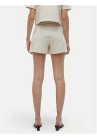Vero Moda Szorty materiałowe Florence 10306692 Écru Regular Fit. Materiał: syntetyk, wiskoza #3