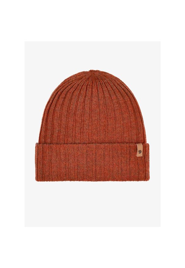 Fjällräven - Czapka Fjallraven Byron Hat Thin - autumn leaf. Kolor: czerwony. Sezon: zima