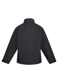 Regatta - Wodoodporna Wiatroodporna Kurtka Hudson. Kolor: czarny. Sport: turystyka piesza #2
