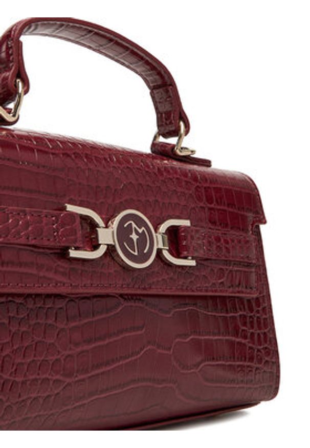 Eva Minge Torebka EO-AMANDA-KY160-1 Bordowy. Kolor: czerwony