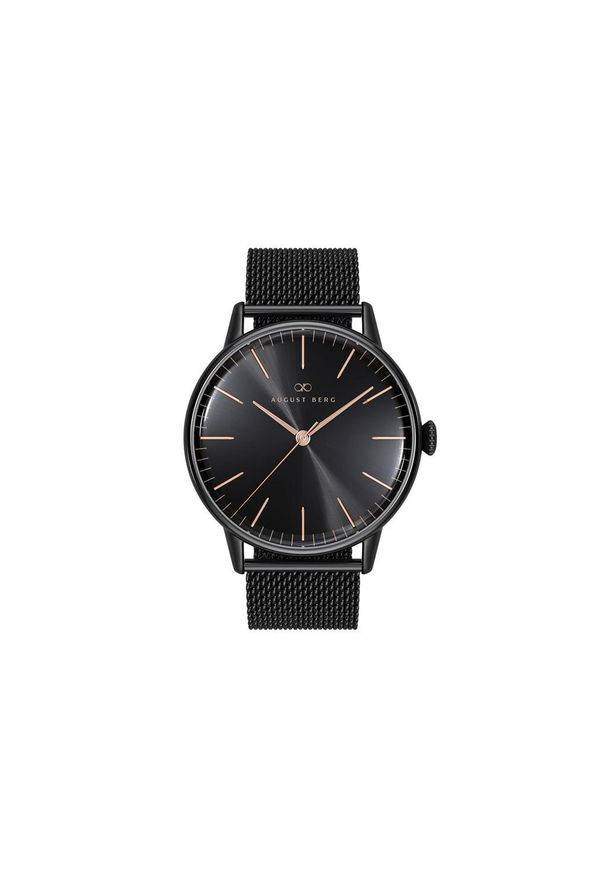 AUGUST BERG ZEGAREK SERENITY 10240F01MBK. Styl: vintage, elegancki, casual