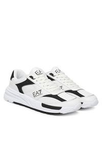 EA7 Emporio Armani Sneakersy 7X000360 AF19082 MZ021 Biały. Kolor: biały. Materiał: materiał