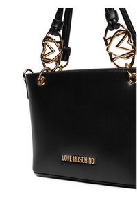 Love Moschino - LOVE MOSCHINO Torebka JC4052PP1MLF0000 Czarny. Kolor: czarny. Materiał: skórzane #4