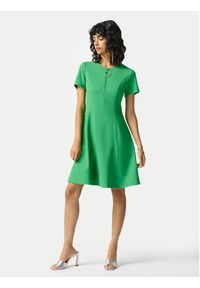Joseph Ribkoff Sukienka codzienna 242031 Zielony Regular Fit. Okazja: na co dzień. Kolor: zielony. Materiał: syntetyk. Typ sukienki: proste. Styl: casual