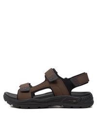 skechers - Skechers Sandały Arch Fit Motley Sd-Kontra 204349/BRN Brązowy. Kolor: brązowy. Materiał: skóra #5