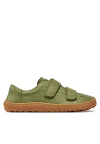 Froddo Sneakersy Barefoot Base G3130240-3 DD Khaki. Kolor: brązowy