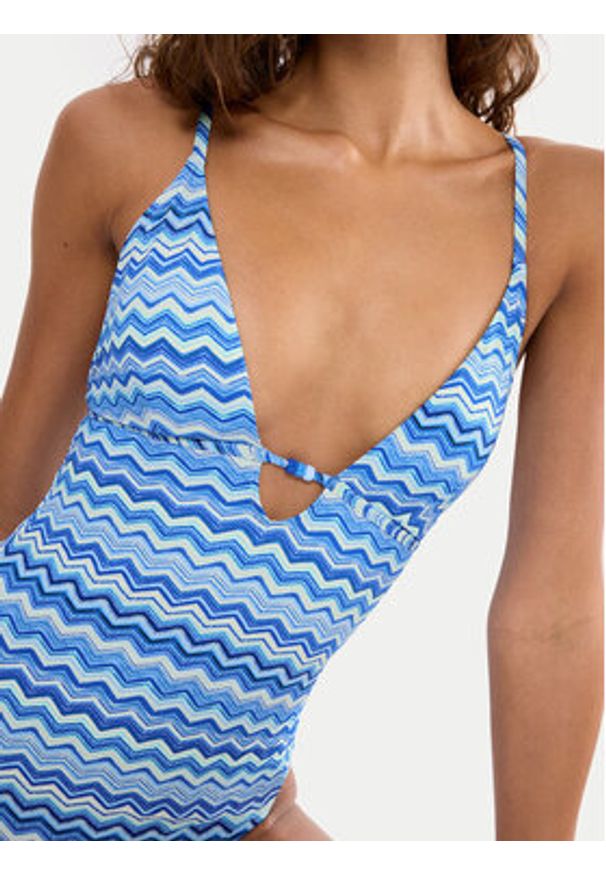 Triumph Strój kąpielowy Mix & Match Summer OP 10226506 Niebieski. Kolor: niebieski. Materiał: syntetyk