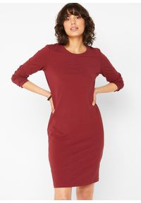 bonprix - Dopasowana sukienka z dżerseju (2 szt.). Kolor: szary. Materiał: jersey. Długość rękawa: długi rękaw #1