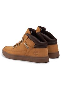 Timberland Sneakersy Davis Square Mid Hiker TB0A1UZV7541 Brązowy. Kolor: brązowy. Materiał: nubuk, skóra #4