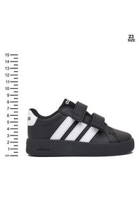 Adidas - adidas Sneakersy Grand Court 3.0 KJ4371 Czarny. Kolor: czarny. Materiał: skóra #8