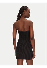 Patrizia Pepe Sukienka koktajlowa 8A1342/A457-F1OO Czarny Slim Fit. Kolor: czarny. Materiał: syntetyk. Styl: wizytowy #3