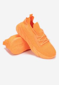 Born2be - Pomarańczowe Buty Sportowe Odocus. Okazja: na co dzień. Kolor: pomarańczowy. Materiał: materiał. Szerokość cholewki: normalna. Wzór: jednolity. Sport: fitness #4