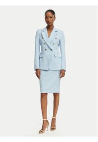 Maryley Spódnica mini 26EB710/43MA Niebieski jasny Regular Fit. Kolor: niebieski. Materiał: syntetyk #4