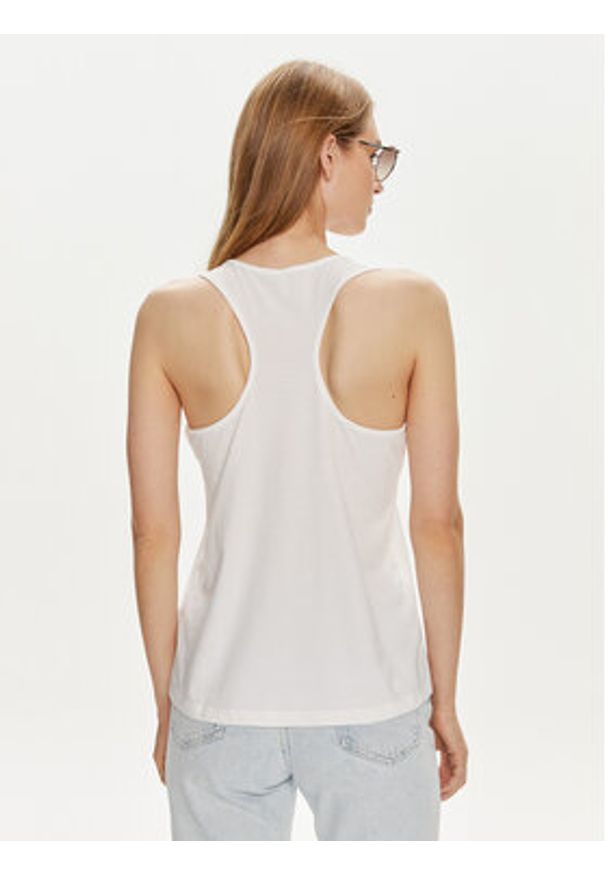 only - ONLY Top Henny 15327669 Biały Regular Fit. Kolor: biały. Materiał: bawełna