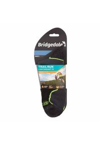 BRIDGEDALE - Skarpety biegowe Bridgedale Ultra Lt T2 Merino Sport 3/4 Crew. Kolor: czarny