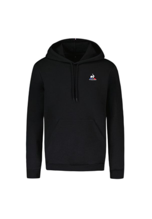 Le Coq Sportif - Bluza sportowa z kapturem męska ESS Hoody N°2 M. Typ kołnierza: kaptur. Kolor: czarny