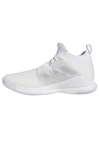 Adidas - Buty do siatkówki adidas Crazyflight Mid W HQ3491 białe. Zapięcie: sznurówki. Kolor: biały. Materiał: tkanina, syntetyk, guma. Szerokość cholewki: normalna. Sport: siatkówka #5