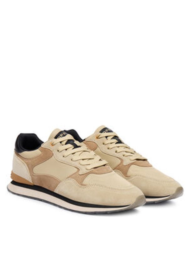 HOFF Sneakersy City Trieste Man 22502619 Beżowy. Kolor: beżowy. Materiał: zamsz, skóra