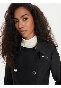 Morgan Trencz 242-GZIMA Czarny Slim Fit. Kolor: czarny. Materiał: bawełna, syntetyk #5