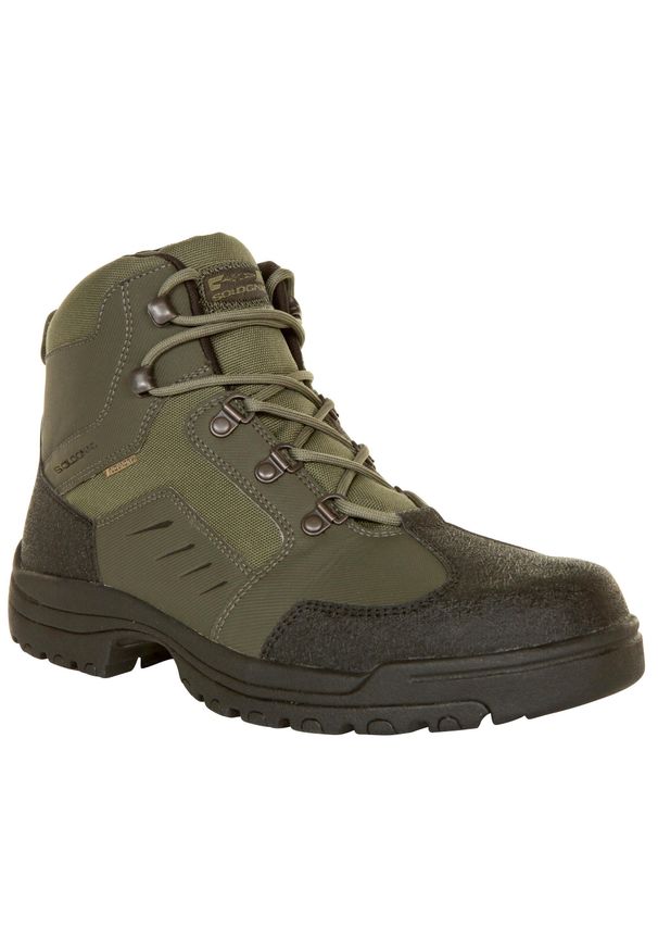 Buty myśliwskie SOLOGNAC Crosshunt 100 WTP. Materiał: poliester, guma. Wzór: geometria
