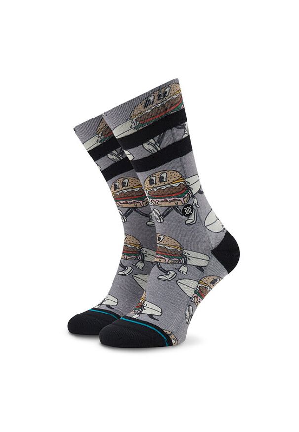 Stance Skarpety wysokie unisex Sandy A555A22SAN Szary. Kolor: szary. Materiał: materiał