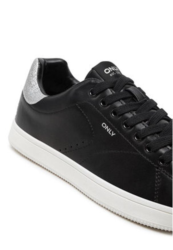 ONLY Shoes Sneakersy Shilo 15288082 Czarny. Kolor: czarny. Materiał: skóra