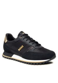BOSS - Boss Sneakersy Parkour L Runn 50470152 10240037 01 Czarny. Kolor: czarny. Materiał: materiał #7