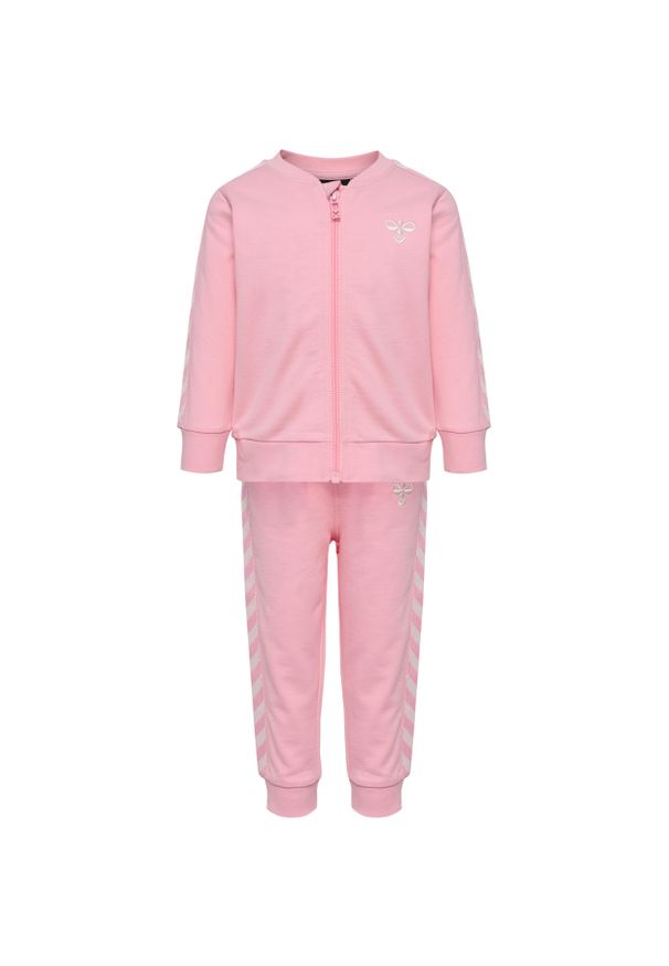Dres dziecięcy Hummel Bille. Okazja: na uczelnię. Kolor: różowy. Materiał: dresówka