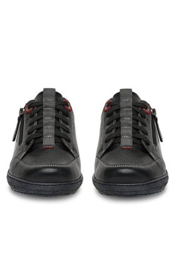 Go Soft Półbuty WI23-COMFORT-02 Czarny. Kolor: czarny. Materiał: skóra