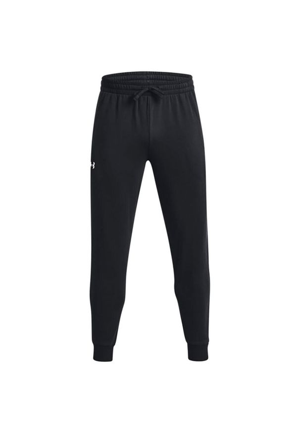 Under Armour - Spodnie Do Joggingu Męskie Polar Rival. Kolor: czarny. Materiał: polar. Sport: bieganie