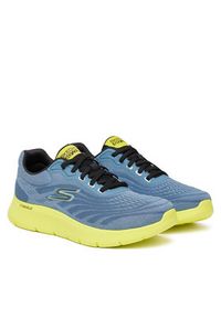 skechers - Skechers Sneakersy Go Walk Flex-Brendon 216687/SLT Niebieski. Kolor: niebieski. Materiał: materiał #6