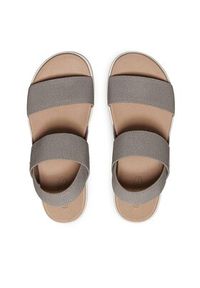 keen - Keen Sandały Elle Backstrap 1027160 Beżowy. Kolor: beżowy. Materiał: materiał #3