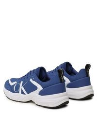 Calvin Klein Jeans Sneakersy Retro Tennis Mesh YM0YM00638 Granatowy. Kolor: niebieski. Materiał: materiał #3